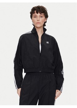 adidas Bluza adicolor Adibreak JD0860 Czarny Loose Fit ze sklepu MODIVO w kategorii Bluzy damskie - zdjęcie 181141586