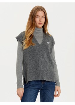 Liu Jo Sweter WF4432 MA49P Szary Regular Fit ze sklepu MODIVO w kategorii Swetry damskie - zdjęcie 181141605