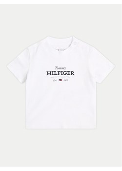 Tommy Hilfiger T-Shirt Monotype 1985 KN0KN02033 Biały Regular Fit ze sklepu MODIVO w kategorii Kaftaniki i bluzki - zdjęcie 181141675
