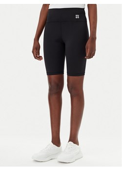 HUGO Kolarki Nopardino 50545339 Czarny Slim Fit ze sklepu MODIVO w kategorii Szorty - zdjęcie 181141678