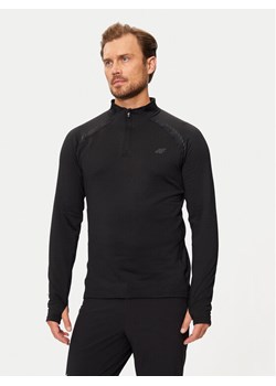 4F Bluza 4FWAW24TFSWM410 Szary Slim Fit ze sklepu MODIVO w kategorii Bluzy męskie - zdjęcie 181141777