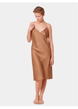 Triumph Koszula nocna Silky Sensuality 10218278 Brązowy ze sklepu MODIVO w kategorii Koszule nocne - zdjęcie 181141815
