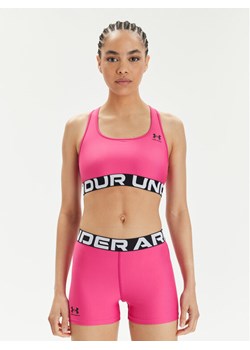 Under Armour Biustonosz sportowy Ua Hg Authentics Mid Branded 1383544-686 Różowy Compression Fit ze sklepu MODIVO w kategorii Biustonosze - zdjęcie 181141939