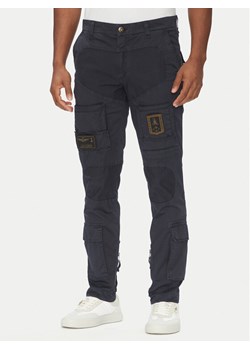 Aeronautica Militare Spodnie materiałowe 251PA1387CT1493 Granatowy Regular Fit ze sklepu MODIVO w kategorii Spodnie męskie - zdjęcie 181141996