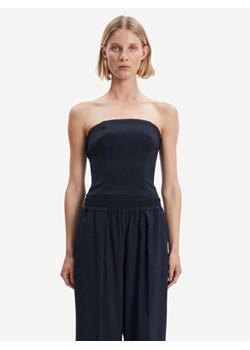 Samsøe Samsøe Top Elin F23100177 Czarny Slim Fit ze sklepu MODIVO w kategorii Bluzki damskie - zdjęcie 181142008