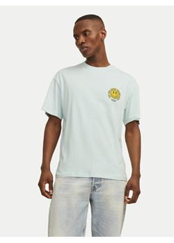 Jack&Jones T-Shirt Jorfrutti 12256926 Niebieski Wide Fit ze sklepu MODIVO w kategorii T-shirty męskie - zdjęcie 181142056