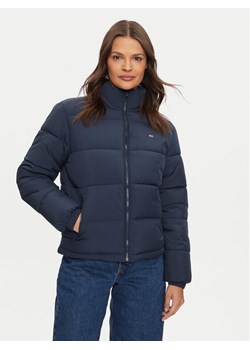 Tommy Jeans Kurtka zimowa Essential DW0DW18827 Granatowy Regular Fit ze sklepu MODIVO w kategorii Kurtki damskie - zdjęcie 181142157