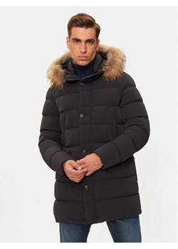 Hetregó Kurtka puchowa Parker 8N436M Czarny Regular Fit ze sklepu MODIVO w kategorii Kurtki męskie - zdjęcie 181142248