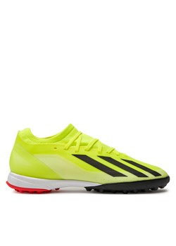 adidas Buty do piłki nożnej X Crazyfast League Turf Boots IF0698 Żółty ze sklepu MODIVO w kategorii Buty sportowe męskie - zdjęcie 181142419