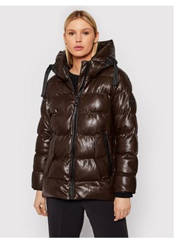 DKNY Kurtka zimowa DL1MUF63 Brązowy Regular Fit ze sklepu MODIVO w kategorii Kurtki damskie - zdjęcie 181142549