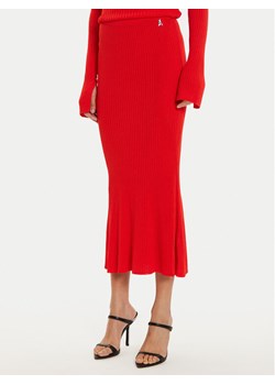 Patrizia Pepe Spódnica midi 8G0423/K9J5-R835 Czerwony Regular Fit ze sklepu MODIVO w kategorii Spódnice - zdjęcie 181142707