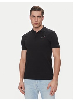 SCHOTT N.Y.C. Polo PSCASUAL Czarny Regular Fit ze sklepu MODIVO w kategorii T-shirty męskie - zdjęcie 181142747