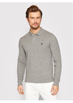 Polo Ralph Lauren Polo 710681126003 Szary Slim Fit ze sklepu MODIVO w kategorii T-shirty męskie - zdjęcie 181142828