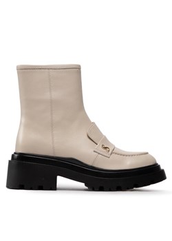 Simple Botki SL-26-02-000038 Écru ze sklepu MODIVO w kategorii Botki - zdjęcie 181142887