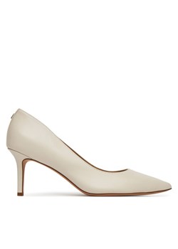 LAUREN RALPH LAUREN Szpilki Lanette 802972024002 Biały ze sklepu MODIVO w kategorii Czółenka - zdjęcie 181143179
