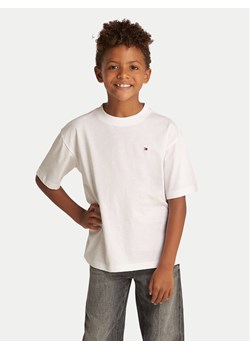 Tommy Hilfiger T-Shirt Essential Archive KB0KB09646 S Biały Regular Fit ze sklepu MODIVO w kategorii T-shirty chłopięce - zdjęcie 181143187