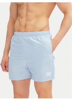 Karl Kani Szorty kąpielowe Retro Trademark 60550027 Błękitny Regular Fit ze sklepu MODIVO w kategorii Kąpielówki - zdjęcie 181143217