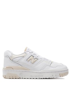 New Balance Sneakersy BBW550BK Biały ze sklepu MODIVO w kategorii Buty sportowe damskie - zdjęcie 181143256