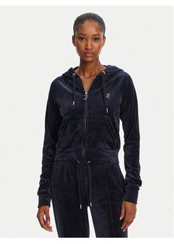 Juicy Couture Bluza Madison JCWA122001 Granatowy Slim Fit ze sklepu MODIVO w kategorii Bluzy damskie - zdjęcie 181143418