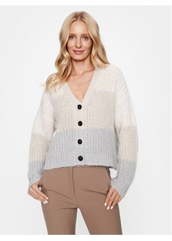 Peserico Kardigan S99042F03 Beżowy Regular Fit - id: 0000303196950 - marki Peserico - 181143497 Peserico Kardigan S99042F03 Beżowy Regular Fit ze sklepu MODIVO w kategorii Swetry damskie - zdjęcie 181143497
