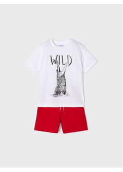 Mayoral Komplet t-shirt i spodenki 3674 Kolorowy ze sklepu MODIVO w kategorii Komplety chłopięce - zdjęcie 181143589
