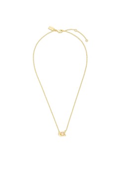 Coach Naszyjnik Pearl Signature C Pendant Necklace 37341916GLD651 Złoty ze sklepu MODIVO w kategorii Naszyjniki - zdjęcie 181143796