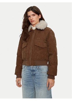 Save The Duck Kurtka bomber D32011W VELY19 Brązowy Regular Fit ze sklepu MODIVO w kategorii Kurtki damskie - zdjęcie 181143966