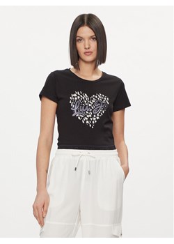 Liu Jo T-Shirt WA4108 JS923 Czarny Regular Fit ze sklepu MODIVO w kategorii Bluzki damskie - zdjęcie 181144006