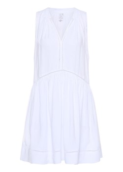 Seafolly Sukienka letnia Beach Basics 52931-DR Biały Regular Fit ze sklepu MODIVO w kategorii Odzież plażowa - zdjęcie 181144057
