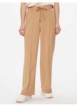 United Colors Of Benetton Spodnie materiałowe 4RGYDF05N Beżowy Regular Fit ze sklepu MODIVO w kategorii Spodnie damskie - zdjęcie 181144088