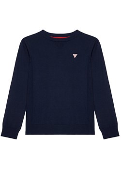 Guess Sweter L0YR03 Z2VV0 Granatowy Regular Fit ze sklepu MODIVO w kategorii Swetry chłopięce - zdjęcie 181144115