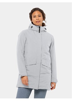 Jack Wolfskin Kurtka zimowa Tempelhof Coat 1116151 Szary Regular Fit ze sklepu MODIVO w kategorii Kurtki damskie - zdjęcie 181144178