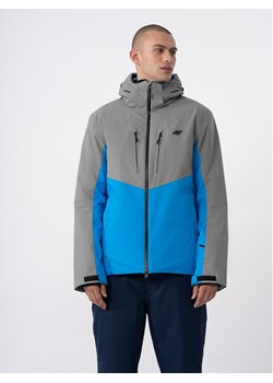 4F Kurtka narciarska 4FAW23TTJAM284 Szary Regular Fit ze sklepu MODIVO w kategorii Kurtki męskie - zdjęcie 181144289