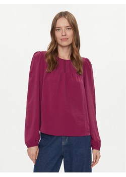 Vero Moda Bluzka 10302546 Fioletowy Regular Fit ze sklepu MODIVO w kategorii Bluzki damskie - zdjęcie 181144299