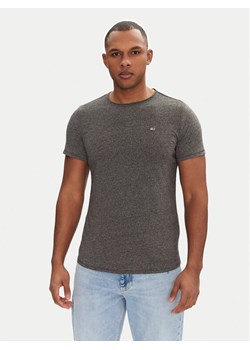 Tommy Jeans T-Shirt Jaspe DM0DM09586 Szary Slim Fit ze sklepu MODIVO w kategorii T-shirty męskie - zdjęcie 181144315
