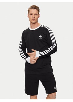 adidas Longsleeve Adicolor Classics 3-Stripes Long-Sleeve Top IA4877 Czarny Slim Fit ze sklepu MODIVO w kategorii T-shirty męskie - zdjęcie 181144317