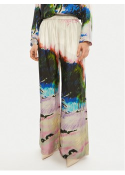 Munthe Spodnie materiałowe Arum 244140524418 Kolorowy Relaxed Fit ze sklepu MODIVO w kategorii Spodnie damskie - zdjęcie 181144397