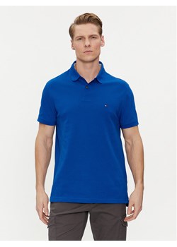 Tommy Hilfiger Polo 1985 MW0MW17770 Niebieski Regular Fit ze sklepu MODIVO w kategorii T-shirty męskie - zdjęcie 181144518