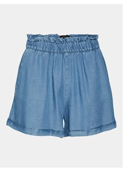 Vero Moda Szorty materiałowe Harper 10283731 Niebieski Regular Fit ze sklepu MODIVO w kategorii Szorty - zdjęcie 181144539