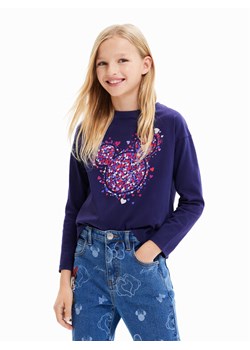 Desigual Bluzka 23WGTK16 Niebieski Regular Fit ze sklepu MODIVO w kategorii Bluzki dziewczęce - zdjęcie 181144628