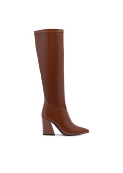 Nine West Kozaki SHARLEEZ 13196H Brązowy ze sklepu MODIVO w kategorii Kozaki damskie - zdjęcie 181144665