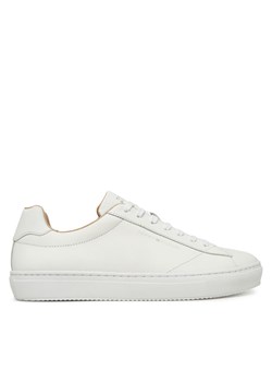 Tommy Hilfiger Sneakersy Premium Cupsole Leather FM0FM05412 Biały ze sklepu MODIVO w kategorii Buty sportowe męskie - zdjęcie 181144799