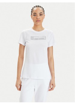 Armani Exchange T-Shirt 3DYT01 YJ3RZ 1000 Biały Regular Fit ze sklepu MODIVO w kategorii Bluzki damskie - zdjęcie 181144808