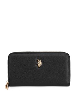 U.S. Polo Assn. Portfel BIUXT8382WVP Czarny ze sklepu MODIVO w kategorii Portfele damskie - zdjęcie 181144835