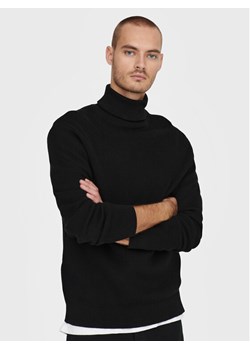Only & Sons Golf Phil 22023202 Czarny Regular Fit ze sklepu MODIVO w kategorii Swetry męskie - zdjęcie 181144856