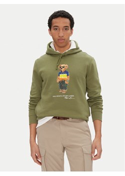 Polo Ralph Lauren Bluza 710973147001 Khaki Regular Fit ze sklepu MODIVO w kategorii Bluzy męskie - zdjęcie 181144888