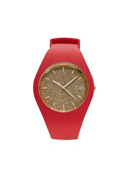 Ice-Watch Zegarek Glitter 21080 Czerwony ze sklepu MODIVO w kategorii Zegarki - zdjęcie 181144947