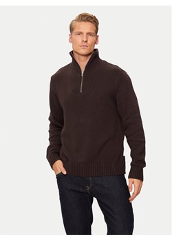 Jack&Jones Sweter Frederiksberg 12262055 Brązowy Loose Fit - id: 0000304516832 - marki Jack & Jones - 181145019 Jack&Jones Sweter Frederiksberg 12262055 Brązowy Loose Fit ze sklepu MODIVO w kategorii Swetry męskie - zdjęcie 181145019