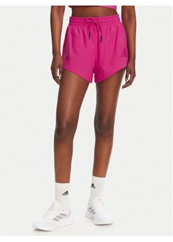 adidas Szorty sportowe Z.N.E. Woven JP4195 Różowy Loose Fit ze sklepu MODIVO w kategorii Szorty - zdjęcie 181145065