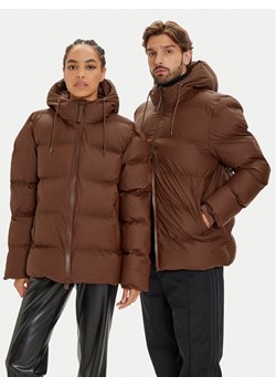 Rains Kurtka zimowa Unisex 15120 Brązowy Regular Fit ze sklepu MODIVO w kategorii Kurtki damskie - zdjęcie 181145256